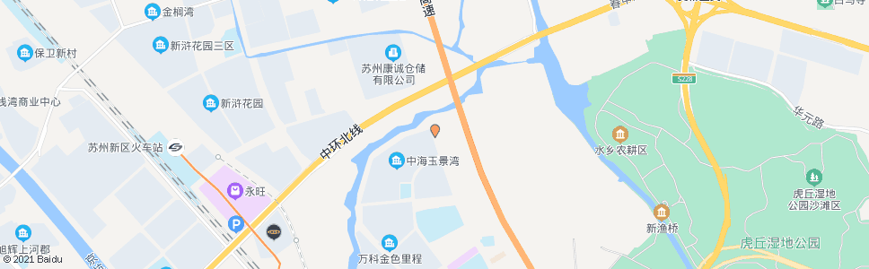 苏州虎殿路藕前路北_公交站地图_苏州公交_妙搜公交查询2025