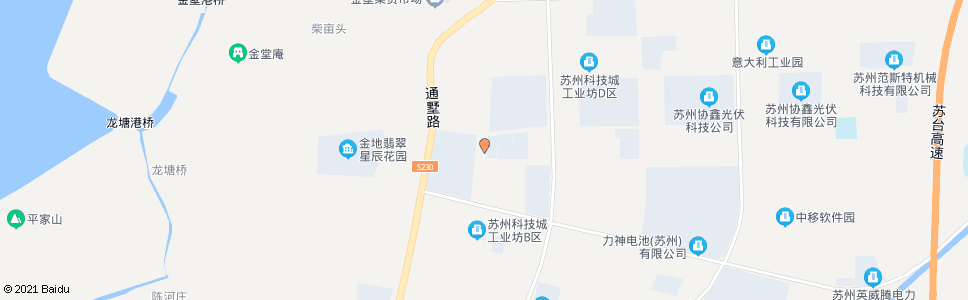 苏州漓江路吕梁山路北_公交站地图_苏州公交_妙搜公交查询2025