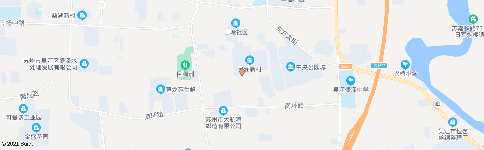 苏州目澜新村_公交站地图_苏州公交_妙搜公交查询2025