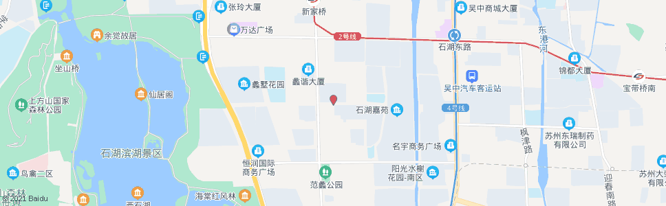 苏州先锋路长蠡路西_公交站地图_苏州公交_妙搜公交查询2025