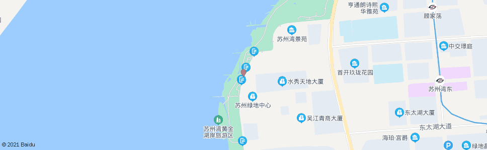 苏州苏州湾美食新天地_公交站地图_苏州公交_妙搜公交查询2025