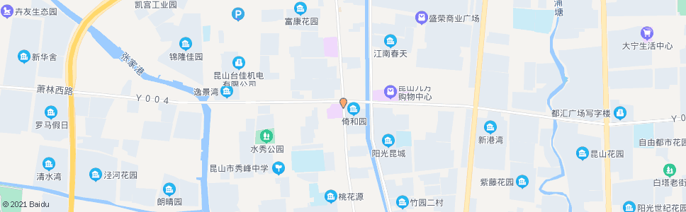 苏州萧林路_公交站地图_苏州公交_妙搜公交查询2025