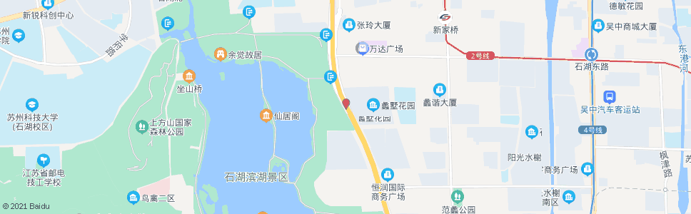 苏州石湖天韵社区_公交站地图_苏州公交_妙搜公交查询2025