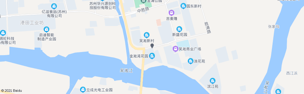 苏州吴淞社区居委会_公交站地图_苏州公交_妙搜公交查询2025