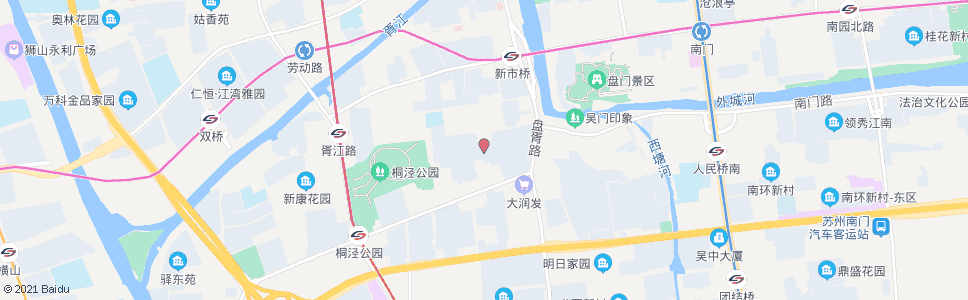 苏州解放新村_公交站地图_苏州公交_妙搜公交查询2025