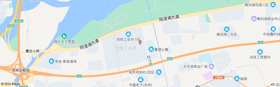 苏州扬泰路跨阳路西_公交站地图_苏州公交_妙搜公交查询2025