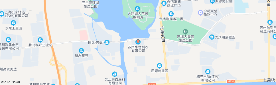 苏州华音制衣_公交站地图_苏州公交_妙搜公交查询2025