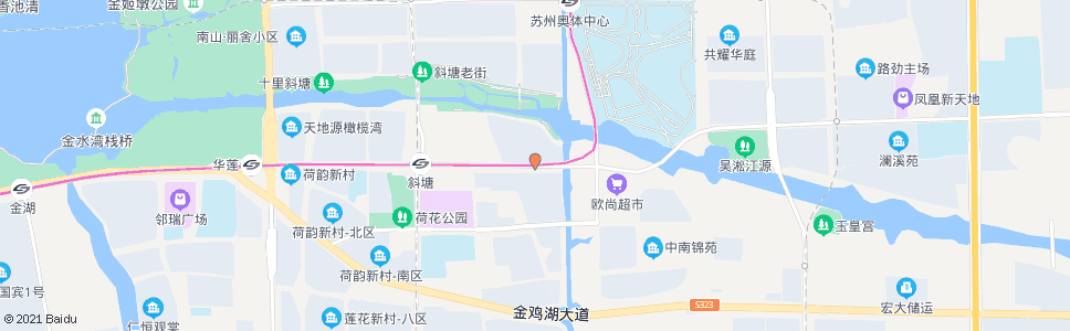 苏州莲香新村北区_公交站地图_苏州公交_妙搜公交查询2025