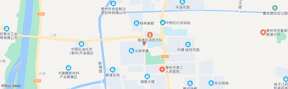 泰州高港实验小学_公交站地图_泰州公交_妙搜公交查询2024