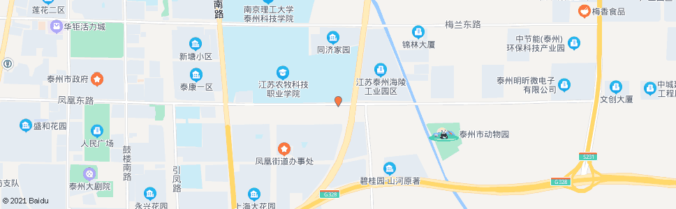 泰州凤凰路口_公交站地图_泰州公交_妙搜公交查询2025