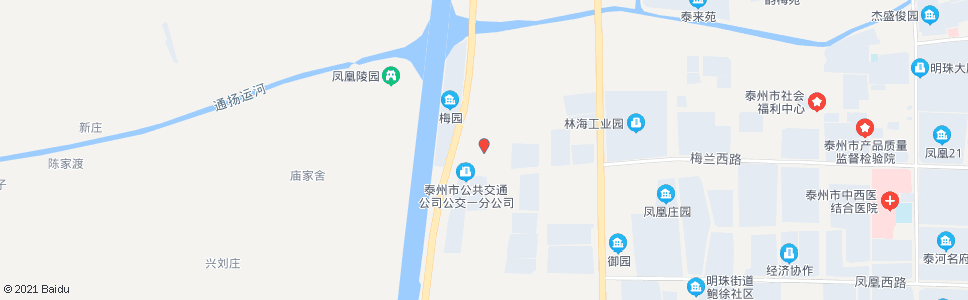 泰州新建村_公交站地图_泰州公交_妙搜公交查询2024