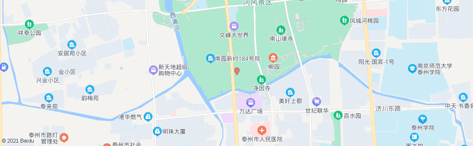 泰州梅兰芳大剧院_公交站地图_泰州公交_妙搜公交查询2024