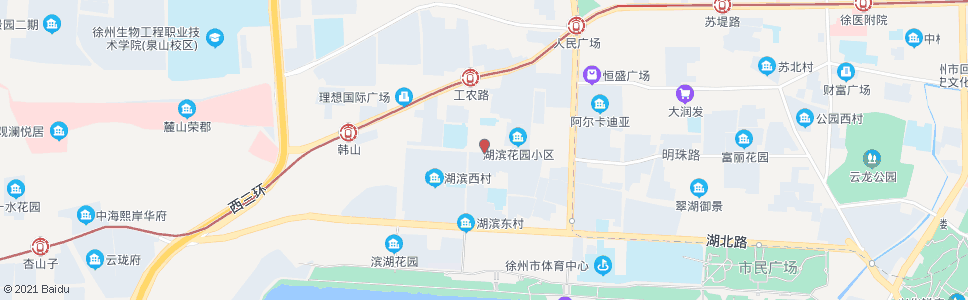 徐州湖滨新村_公交站地图_徐州公交_妙搜公交查询2024