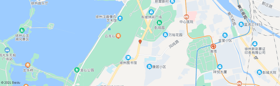 徐州泉山检察院_公交站地图_徐州公交_妙搜公交查询2024