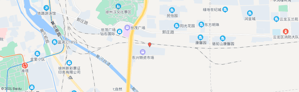 徐州郭庄路停车场_公交站地图_徐州公交_妙搜公交查询2024