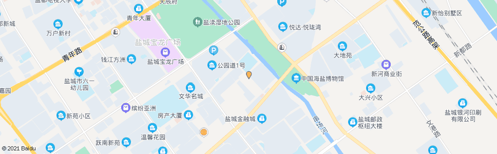 盐城戴庄路鹿鸣路口_公交站地图_盐城公交_妙搜公交查询2024