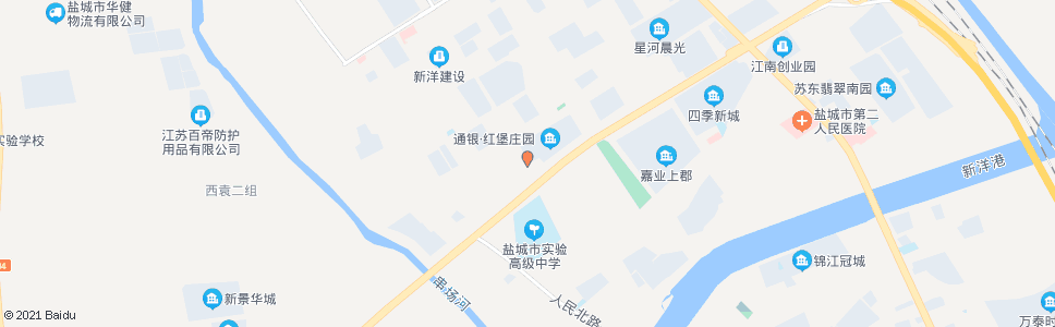 盐城兴城路北环路口_公交站地图_盐城公交_妙搜公交查询2025