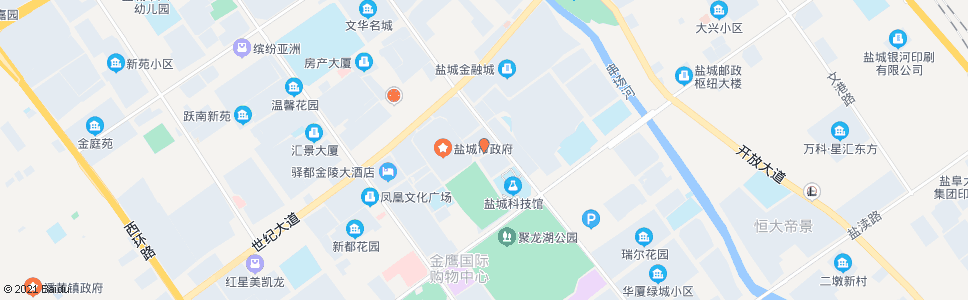 盐城检察院_公交站地图_盐城公交_妙搜公交查询2025