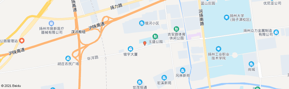 扬州汊河小学_公交站地图_扬州公交_妙搜公交查询2025