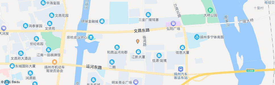 扬州市民中心(科技馆)_公交站地图_扬州公交_妙搜公交查询2025