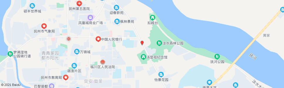 抚州临川大道路口(文昌大道)_公交站地图_抚州公交_妙搜公交查询2024