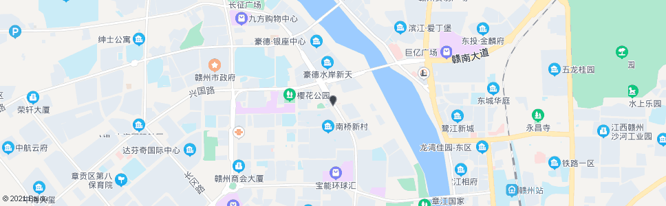 赣州水南农贸市场_公交站地图_赣州公交_妙搜公交查询2024