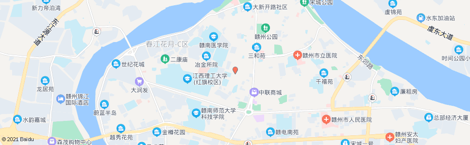 赣州市保育院_公交站地图_赣州公交_妙搜公交查询2024