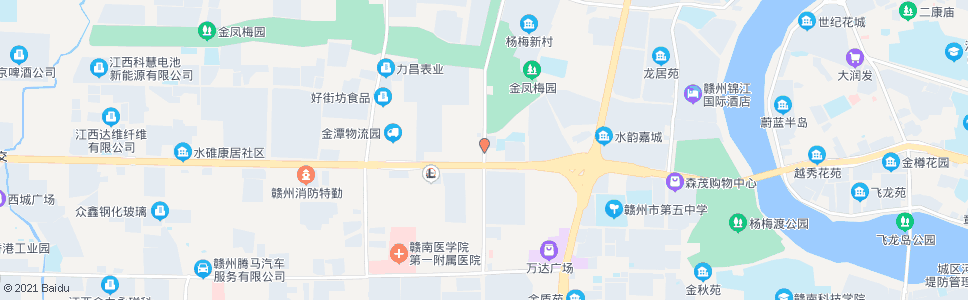 赣州迎宾大道路口_公交站地图_赣州公交_妙搜公交查询2024