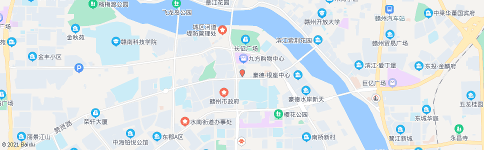 赣州市行政服务中心_公交站地图_赣州公交_妙搜公交查询2024