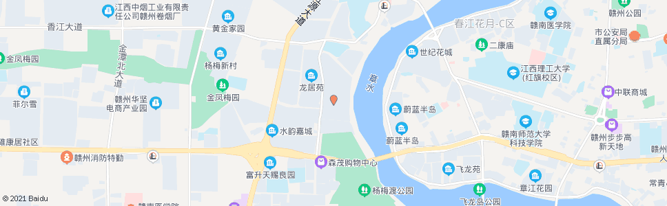 赣州锦江国际酒店_公交站地图_赣州公交_妙搜公交查询2025