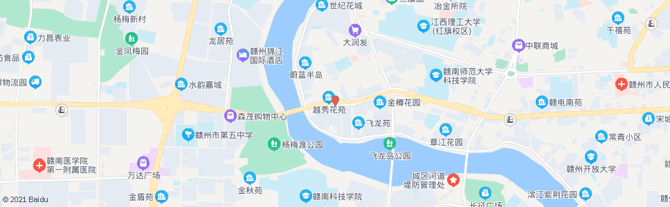 赣州滨江城市广场小区_公交站地图_赣州公交_妙搜公交查询2025