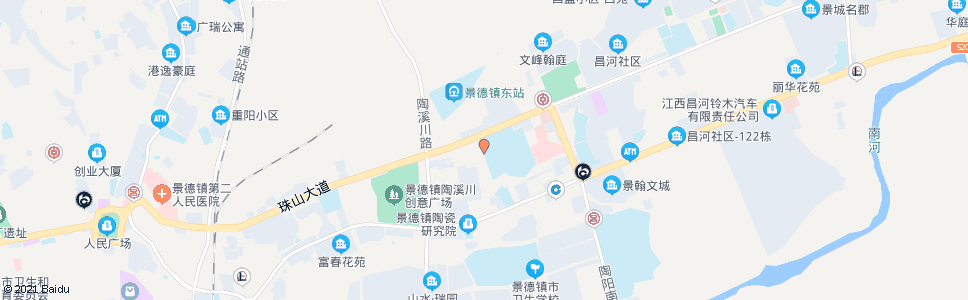 景德镇一中_公交站地图_景德镇公交_妙搜公交查询2025