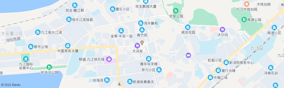 九江向阳闸转盘_公交站地图_九江公交_妙搜公交查询2024