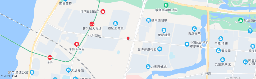 南昌小洲村_公交站地图_南昌公交_妙搜公交查询2024