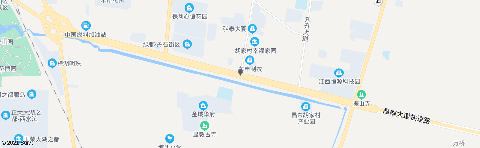 南昌高新南大道_公交站地图_南昌公交_妙搜公交查询2024