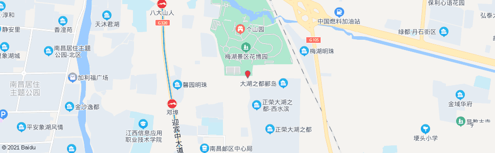 南昌岱山东路西口_公交站地图_南昌公交_妙搜公交查询2024