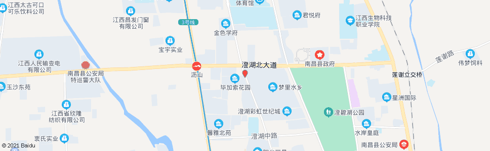 南昌莲西路_公交站地图_南昌公交_妙搜公交查询2024