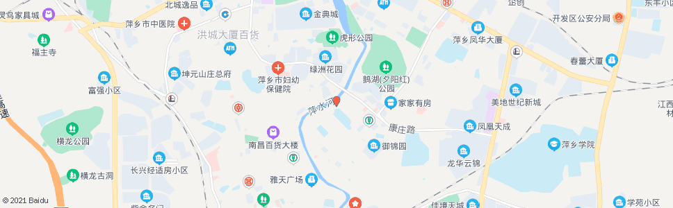 萍乡六中(后)_公交站地图_萍乡公交_妙搜公交查询2025