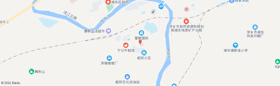 萍乡赣西医院_公交站地图_萍乡公交_妙搜公交查询2025