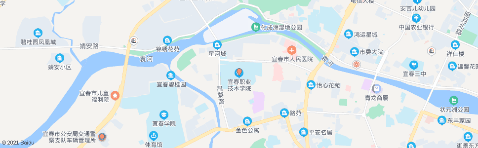 宜春职业技术学院_公交站地图_宜春公交_妙搜公交查询2024