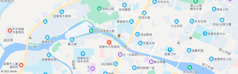 宜春桔园新村_公交站地图_宜春公交_妙搜公交查询2024