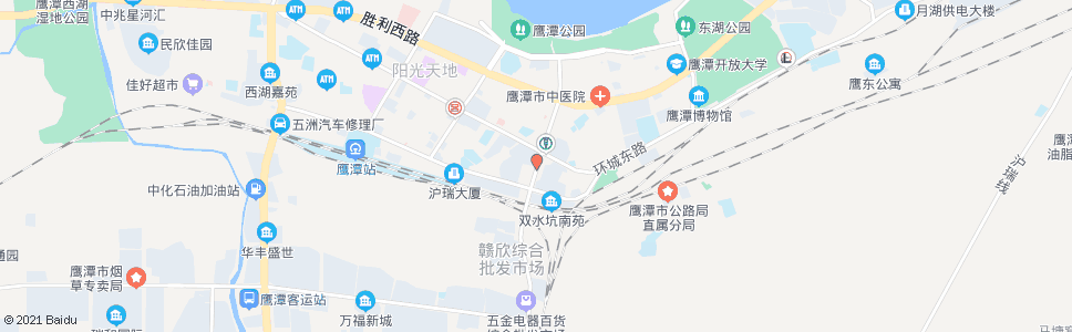 鹰潭三角线_公交站地图_鹰潭公交_妙搜公交查询2025