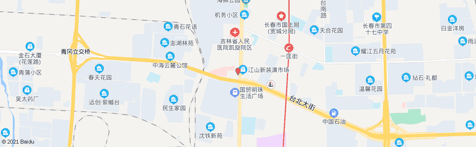 长春长春特警支队_公交站地图_长春公交_妙搜公交查询2025