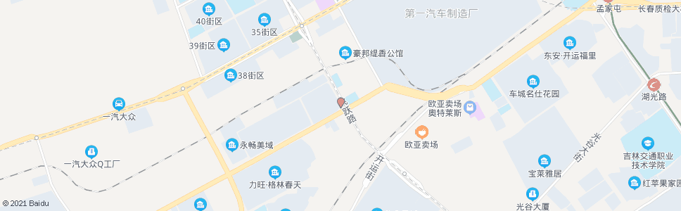 长春飞跃路口_公交站地图_长春公交_妙搜公交查询2024