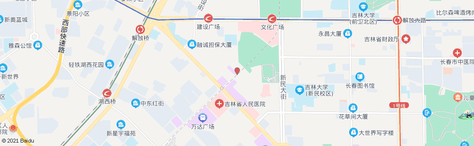 长春红旗街(和光路)_公交站地图_长春公交_妙搜公交查询2025