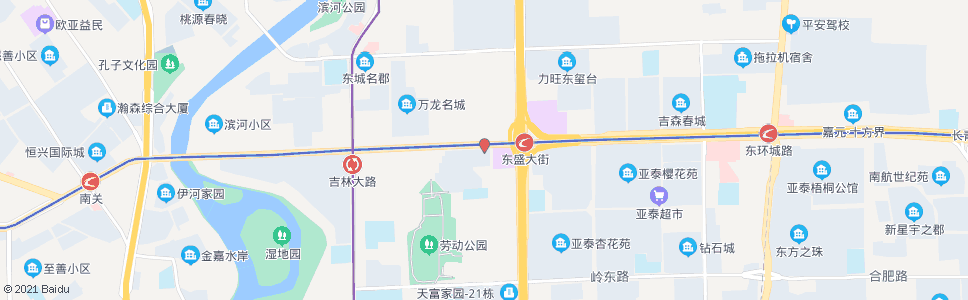 长春亚泰超市_公交站地图_长春公交_妙搜公交查询2025