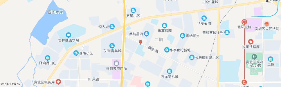 长春新月市场_公交站地图_长春公交_妙搜公交查询2025