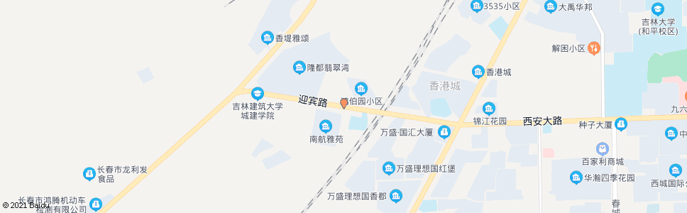 长春迎宾路小学_公交站地图_长春公交_妙搜公交查询2025