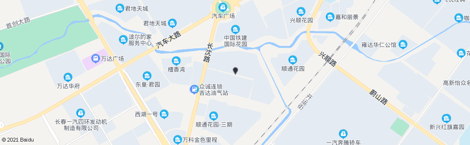 长春绿新大市场(长沈路)_公交站地图_长春公交_妙搜公交查询2025