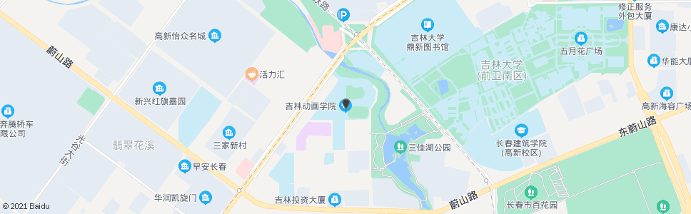 长春动画学院_公交站地图_长春公交_妙搜公交查询2024